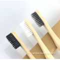 Натуральная бамбуковая зубная щетка для детей и взрослых
